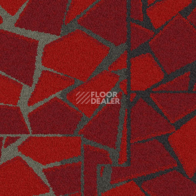 Ковровая плитка Interface Collection Human Connections Rue 8344006 Red фото 1 | FLOORDEALER